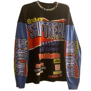 URBAN OUTFITTERS SHIFTGEAR EXTREME LONG SLEEVE STREET GRAPHIC T-SHIRT M/M